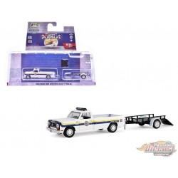 Philadelphia Police Department - 1990 Dodge Ram - Hot Pursuit Hitch & Tow No.1 - Hobby Exclusive - 1/64 GL - 32315 A