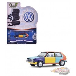 1975 Volkswagen Rabbit Harlequin Tribute - Club Vee-Dub Series 21 - 1/64 Greenlight - 36120 E