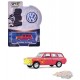 1963 Volkswagen Type 3 Panel Van - Flames - Club Vee-Dub Series 21 - 1/64 Greenlight - 36120 B