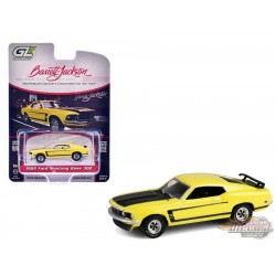 Ford Mustang Boss 302 1969 - Barrett-Jackson Scottsdale Edition Series 15 - 1/64 Greenlight - 37320 B
