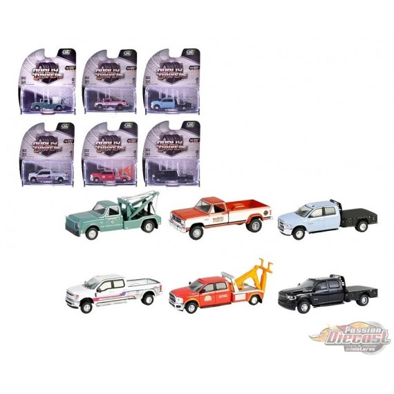 Dually Drivers Series 16 - Assortiment - 1/64 Greenlight - 46160 - Passion Diecast