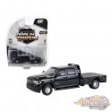 2023 Ram 3500 Dually Flatbed Pickup Truck - Dually Drivers Series 16 - 1/64 Greenlight - 46160 F