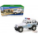 Clearwater, Florida Police Department 1982 Jeep CJ-7 - Greenlight 1/18 - 19140