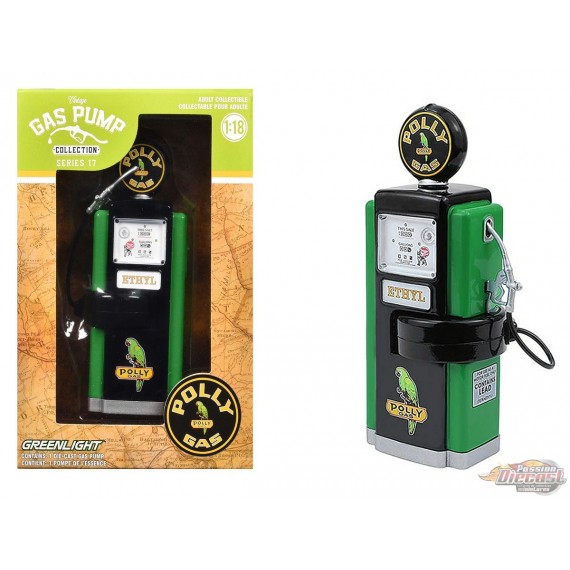 Polly Gas - 1948 Wayne 100-A Gas Pump - Greenlight 1/18 - 14170 A Passion Diecast 