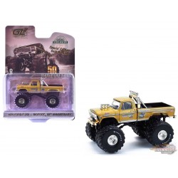Bigfoot No.1 50e anniversaire - Monster Truck Ford F-250 1974 or (Hobby Exclusive) - 1/64 Greenlight - 30552