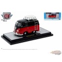 (Preorder) 1960 Volkswagen Delivery Short Van Custom Red - M2 Machines 1:24 - 40300-S43 D