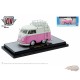 1960 Volkswagen Delivery Short Van Custom Rose - M2 Machines 1:24 - 40300-S43 C Passion Diecast