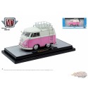 1960 Volkswagen Delivery Short Van Custom Pink - M2 Machines 1:24 - 40300-S43 C