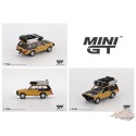 (Preorder) Range Rover 1981 Camel Trophy Sumatra C.Swoboda & K.Mentel Vainqueur - Jaune - Mini GT - 1:64 - MGT01144