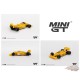Lotus 99T No.11 Satoru Nakajima 1987 Monaco Grand Prix - Jaune - Mini GT - 1:64 - MGT01148 Passion Diecast