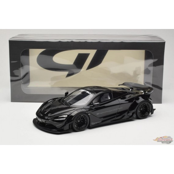 LB-WORKS 720S Noir 2023 - 1/18 - GT SPIRIT - GT516 Passion Diecast