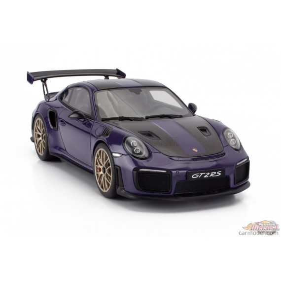 Porsche 911 [991.2] GT2 RS Ultraviolet 2021 - 1/18 - GT SPIRIT - GT926 Passion Diecast