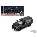 (Preorder) 2025 Chevrolet Tahoe Police Pursuit Vehicle - Plain Black - Motormax 1/24 - 76816-BK