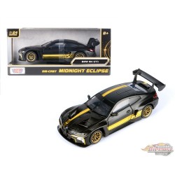 BMW M4 GT3 - Matte Black with Gold - Motormax 1/24 - 79206 Passion Diecast