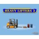 Heavy Lifters Forklift Set II - 5 Piece metal set - American Diorama - 1/64 - AD-2434 Passion Diecast