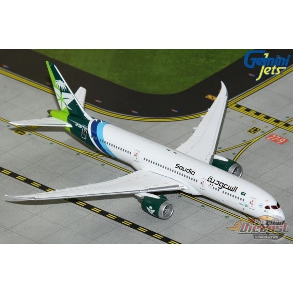 Saudia Boeing 787-9 /National Day" livery HZ-ARB/ Gemini Jets   1:400 -  GJSVA2310