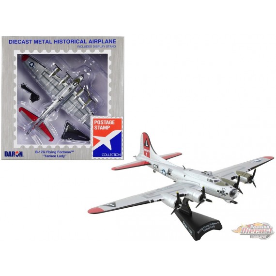Boeing  B-17 Flyng  Fortress "Yankee Lady"  Yankee Air Museum Postage Stamp 1/155 PS5402-5