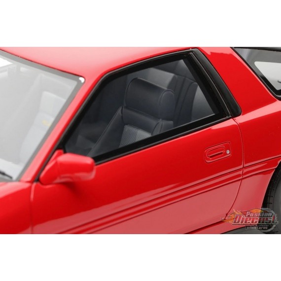 TOYOTA SUPRA MK3 SUPER ROUGE 1986 - 1/18 - OT1144 - Passion Diecast 