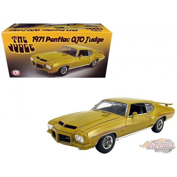 1971 Pontiac GTO Judge - ACME - 1/18 - A1801225 Passion Diecast