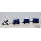 Cargo Cart Set (Blank) / Fantasy Wings / 1:200 / FWDP-CG-2025