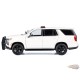 Chevrolet Tahoe 2025 véhicule de police pour poursuite - Blanc uni - Motormax 1/24 - 76816-WH Passion Diecast