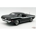 (Preorder)(Free shipping) 1972 Plymouth Cuda 340.  Hard top  Noir avec rayures blanches  - ACME - 1/18 - A1806137HT