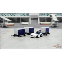 Cargo Cart Set (Blank) / Fantasy Wings / 1:200 / FWDP-CG-2025