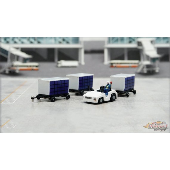 Cargo Cart Set (Blank) / Fantasy Wings / 1:200 / FWDP-CG-2025