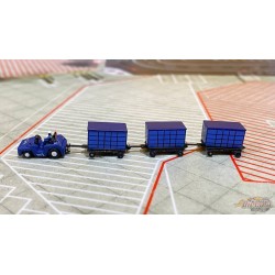 Cargo Cart Set (American Airlines) / Fantasy Wings / 1:200 / FWDP-CG-2026