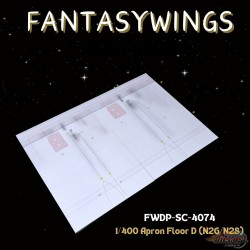 Apron Floor D (N26/N28) / Fantasy Wings / 1:400 /  FWDP-SC-4074