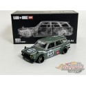 (Web Only) Mijo Exclusive - Kaido★House - Datsun 510 Wagon Vert - Mini GT - Mijo Exclusives - 1/64 - KHMG010