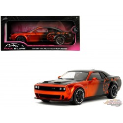 2015 Dodge Challenger SRT Hellcat Copper/Black – Pink Slips  - Jada 1/18  -  35722