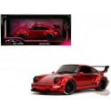 (Preorder) Porsche  RWB Body Kit Rouge  – Pink Slips  - Jada 1/18  -   35726