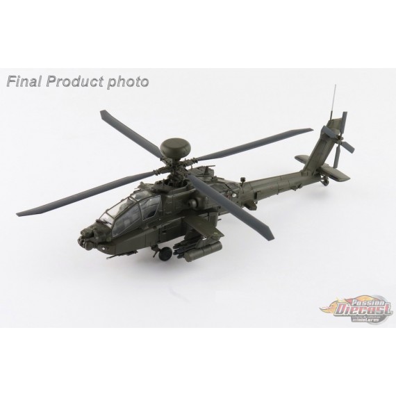 Hughes AH-64E Apache Guardian / British Army, ZM714, Middle Wallop, UK, 2022 / Hobby Master 1:72  HH1220