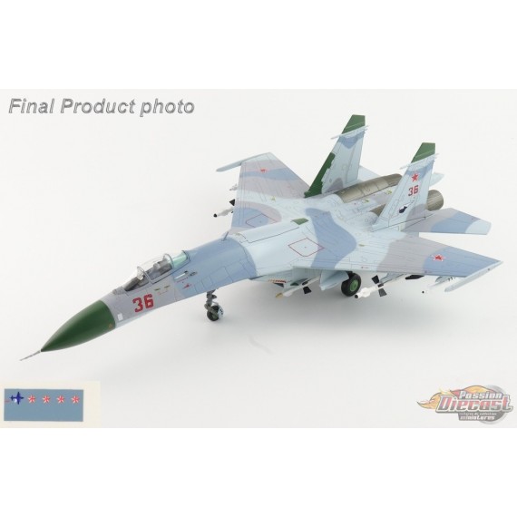 Sukhoi Su-27 Flanker-B / Soviet Air Force Red 36, Barents Sea, P-3 Collision, Sept. 1987 / Hobby Master 1:72  HA6001B