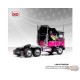 1976 Kenworth K100 Aerodyne - Black and Pink - IXO Models - 1:64 - U64TR006 Passion Diecast