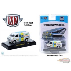 1972 Chevrolet G10 Van  Training Wheels - Hobby Exclusive - M2 Machine - 1:64 - 31500-HS64