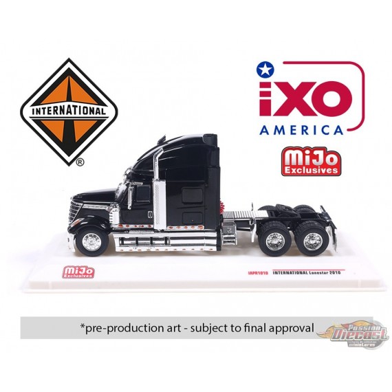 2010 International Lonestar - Noir - Mijo Exclusive - IXO Models - 1:64 - IAPR1010 Passion Diecast
