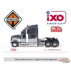 (Preorder) 2010 International Lonestar - Grey with Silver Two Tone - Mijo Exclusive - IXO Models - 1:64 - IAPR1011