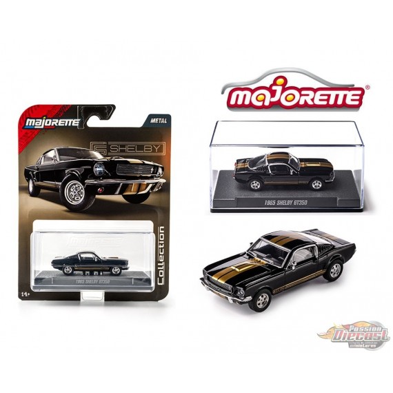 1965 Ford Shelby GT500 - Noir - Majorette 1:64 - 8505001014 - Passion Diecast 