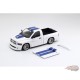Dodge Ram SRT-10 Pickup 2003 - Blanc avec bandes de course bleues - GCD SHOOM64  - 1:64 - SHOOM-103-005 Passion Diecast