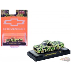 1980 Chevrolet Silverado Custom - Camouflage - MiJo Exclusives - M2 Machine - 1:64 - 31500-MJS93