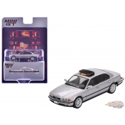 BMW 750IL James Bond 007 Demain ne meurt jamais - Emballage anglais - Mini GT - 1:64 - MGT00902-007E