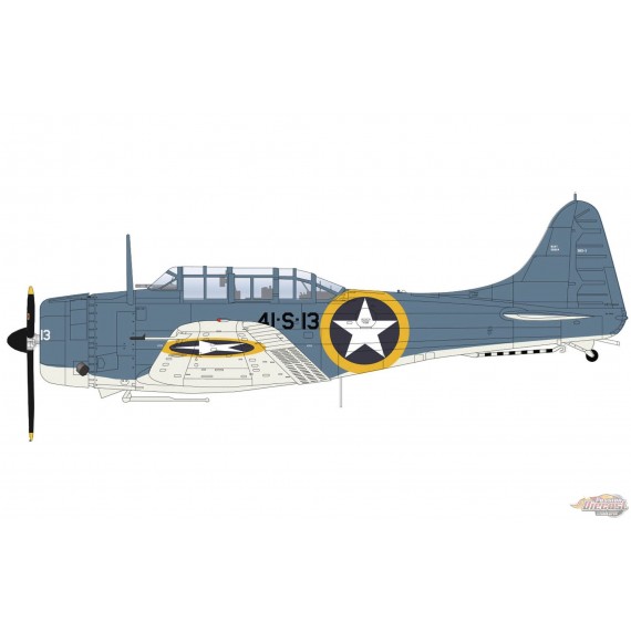 (Preorder) Douglas SBD-3 Dauntless USN VS-41, USS Ranger, North Africa, Op. Torch Nov. 1942 / Hobby Master 1:32 HA0218