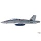 (Preorder) McDonnell Douglas F/A-18D Hornet / USMC VMFA-112 Cowboys, NAS JRB Fort Worth TX, USMC 250 years 2025 / HM 1:72 HA3593