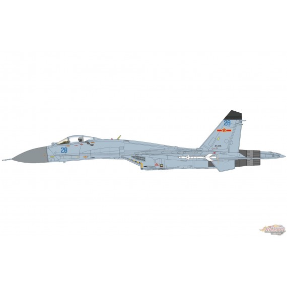 (Preorder) Shenyang J-11BGH Flanker-B / PLANAF, Blue 28 no. 81288, Chine / HM 1:72 HA6024