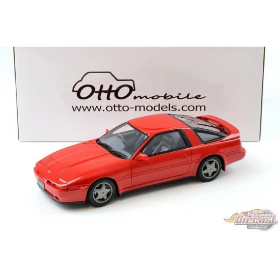TOYOTA SUPRA MK3 SUPER RED 1986 - 1/18 - OT1144 Passion Diecast 
