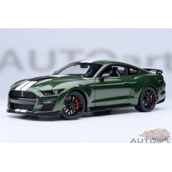 Ford Mustang Shelby GT500 (Vert Éruption) - Autoart 1/18 - 73097 - Passion Diecast 