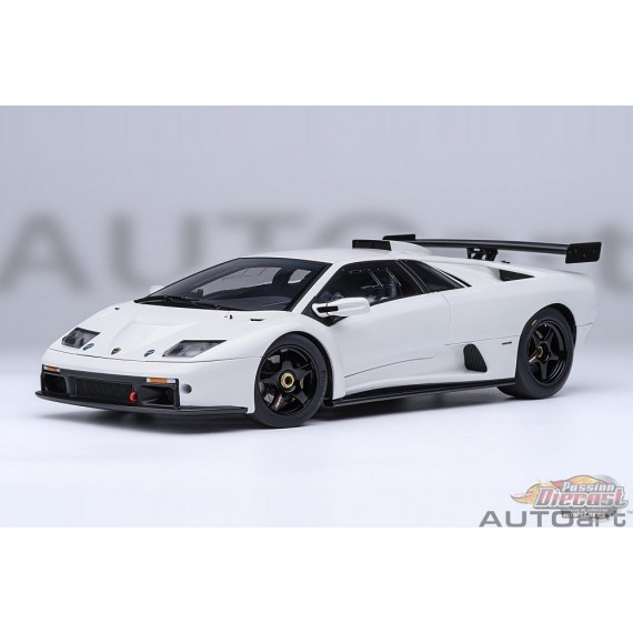 Lamborghini Diablo GTR (Blanc Impact) - Autoart 1/18 - 79136 - Passion Diecast 