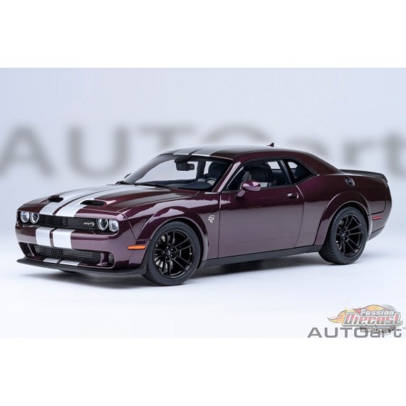 Dodge Challenger SRT Jailbreak 2022 (Hellraisin) - Autoart 1/18 - 71762 - Passion Diecast 